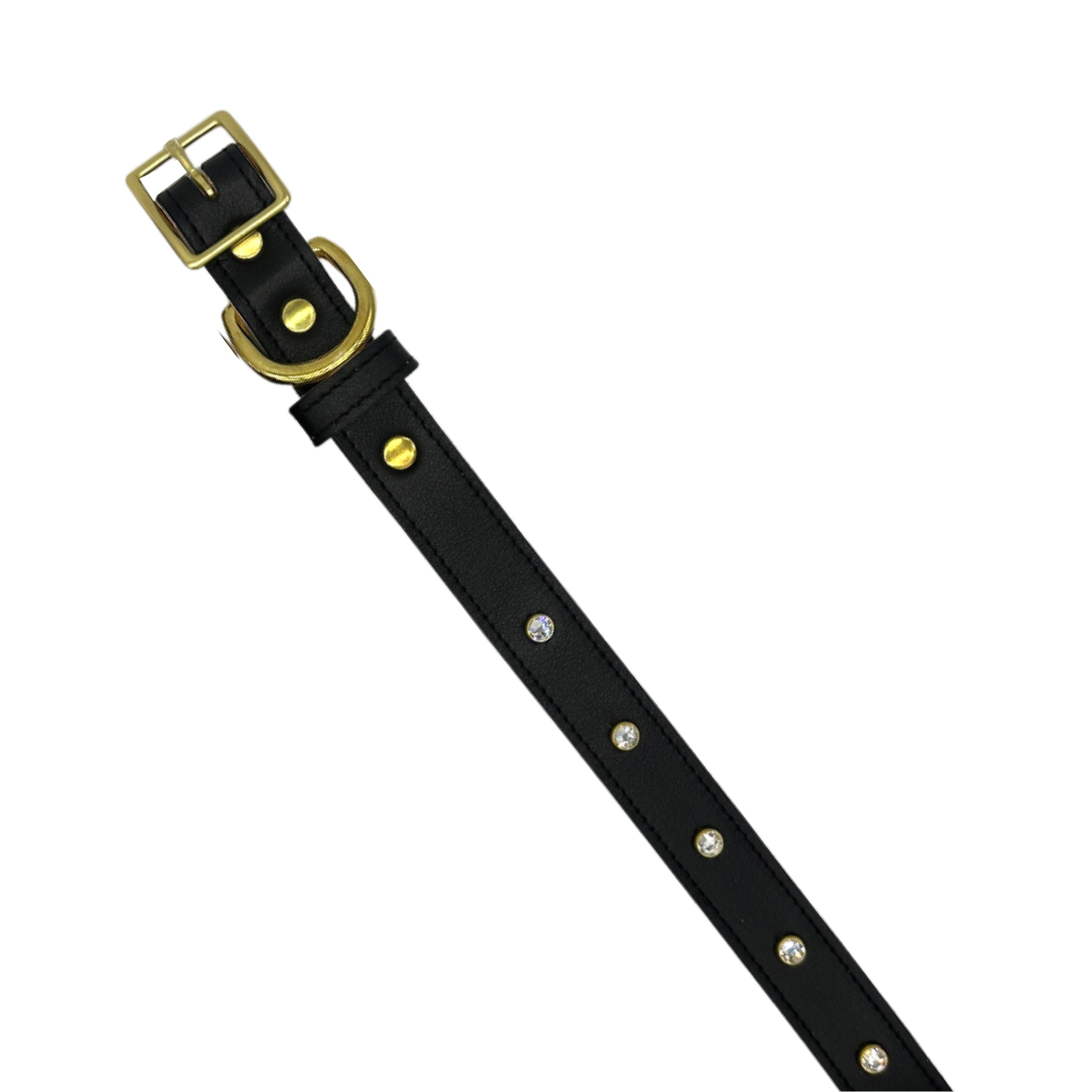 Plain Leather Dog Collar - BIG FRENCHIES