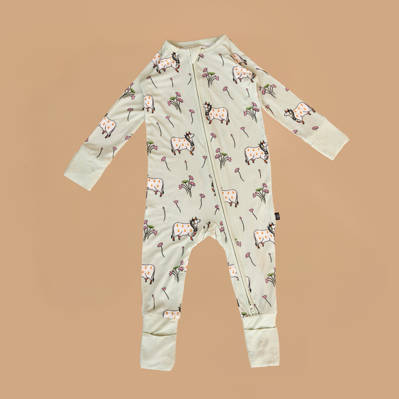 Pichwai Pastures Baby Sleeper - BIG FRENCHIES