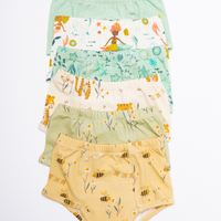 Mermaids-Organic Cotton Potty Training Underpants (6 Pack) - BIG FRENCHIES