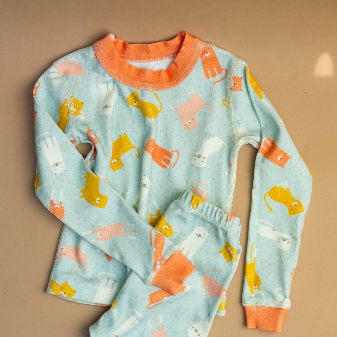 New Cats Organic Pajamas - BIG FRENCHIES