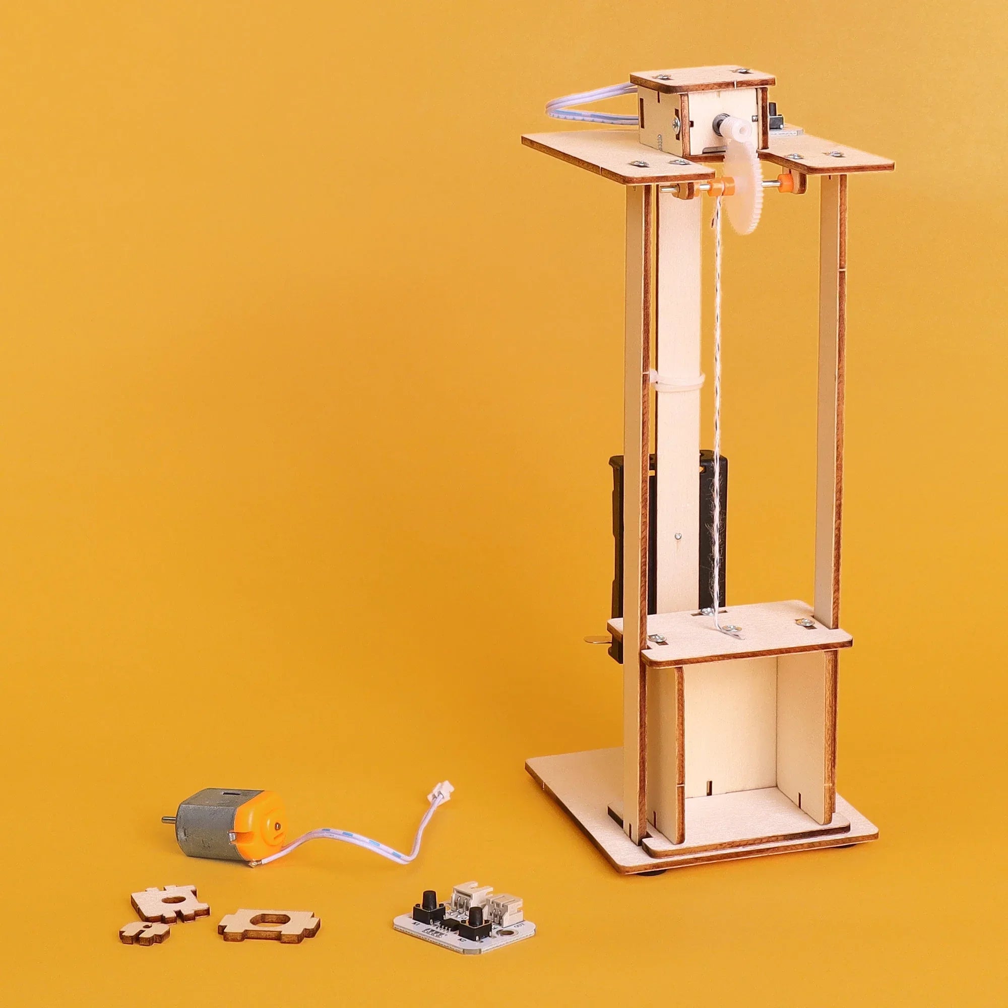 Electric Elevator DIY Kit, Educational STEM Toy - BIG FRENCHIES