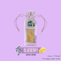 Blueberry Cheese Chews for Dogs