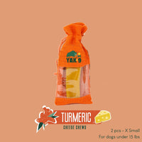 Turmeric Cheese Chews for Dogs