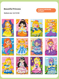 Childrens DIY 3D EVA Sticker Art Craft Toy