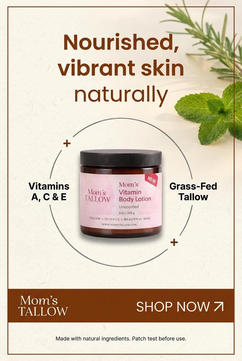 Vitamin-Infused Tallow Body Lotion - BIG FRENCHIES