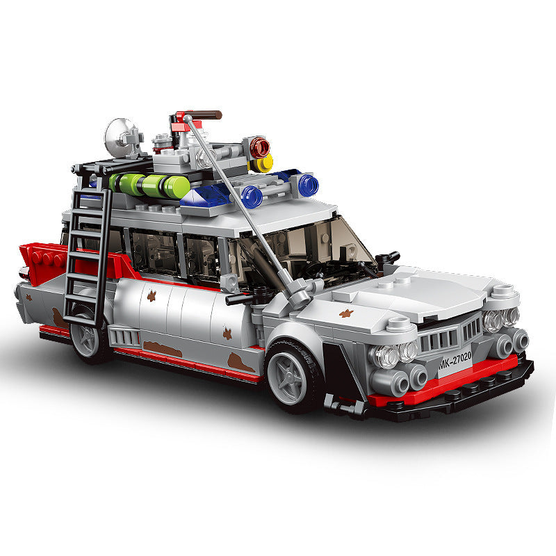 Ghost Catching Car Building Block Toy