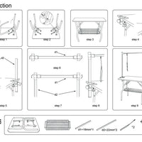 36 Inch Foldable Dog Pet Grooming Table