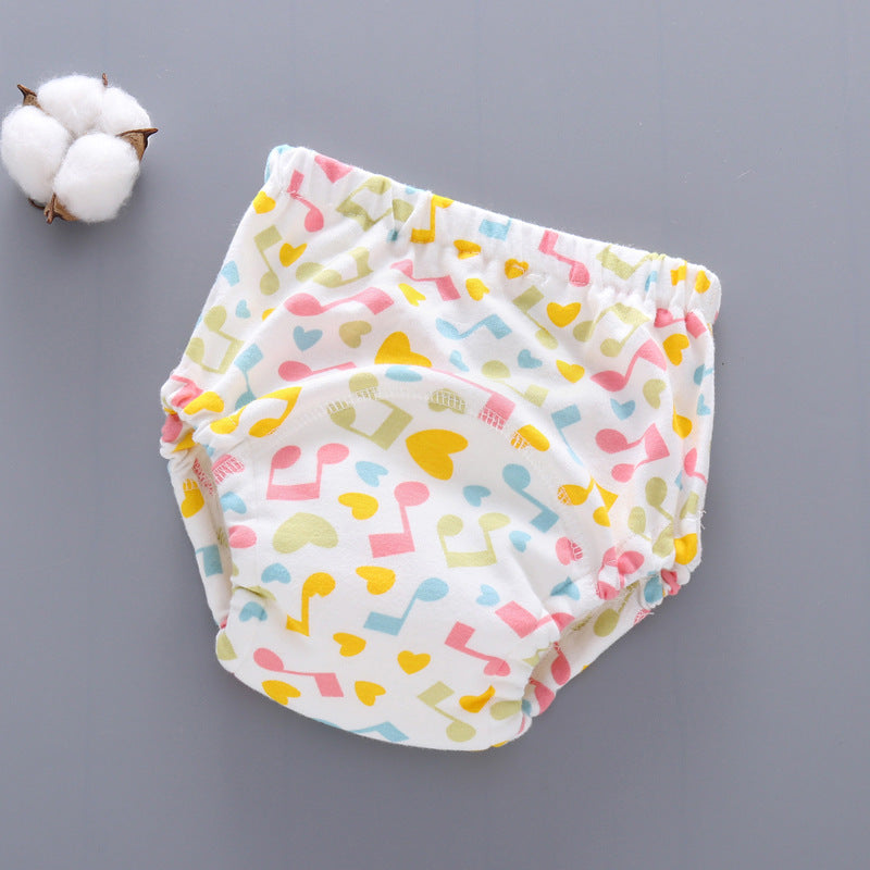 Baby Training Pants Washable 6-layer Gauze Diaper Cover Learning