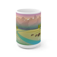 GRAND TETON NATIONAL PARK 11 OZ OR 15 OZ CERAMIC MUG - BIG FRENCHIES