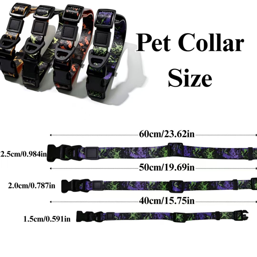 UV Printing Camouflage Embossed Pet Leash Set Is A Perfect Combination Of Style And Functionality Specially Designed For