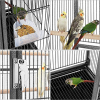 54-Inch Wrought Iron Standing for Large Parrot - BIG FRENCHIES
