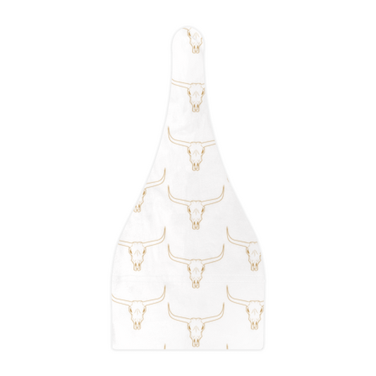 Golden Longhorn Baby Beanies