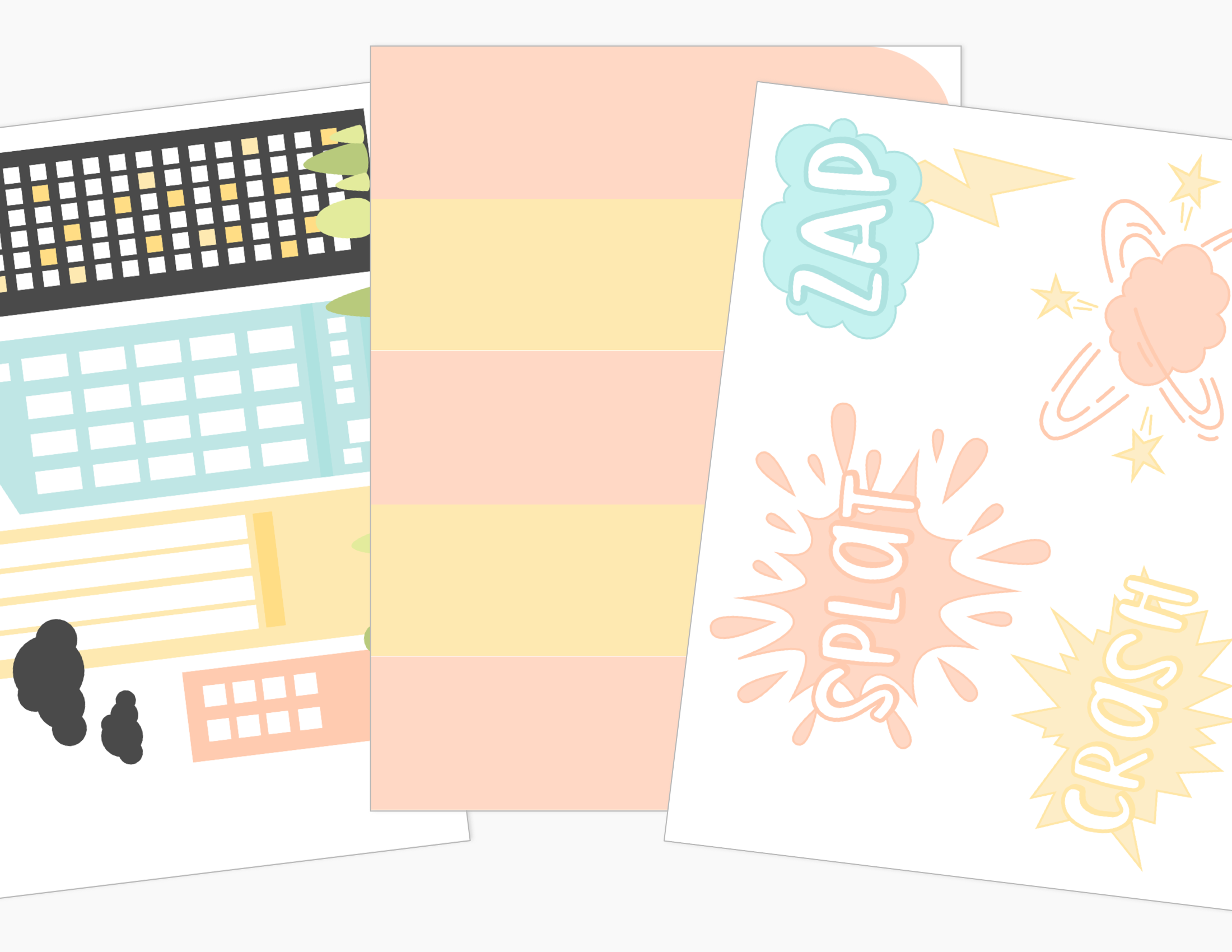 Super Hero Printable Dramatic Play Kit