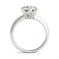 AGI Certified 3 CTW Lab Grown Diamond Solitaire Engagement Ring – G-VS Clarity, 14K White Gold