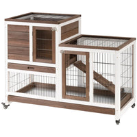 Wooden Rabbit Cage