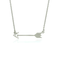 Necklace with Arrow in Sterling Silver