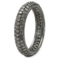 1.40 Carat Genuine TLB Diamond .925 Sterling Silver Ring