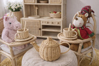 Wicker Tea Party Play Set