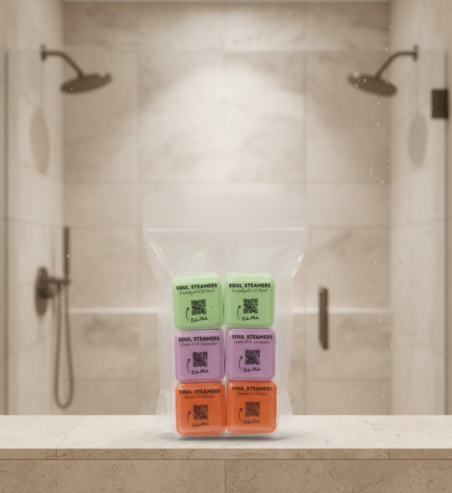 Aromatherapy Shower Steamers - XL Size Lasts 2-3 Showers | Soul Balm Sisters - BIG FRENCHIES