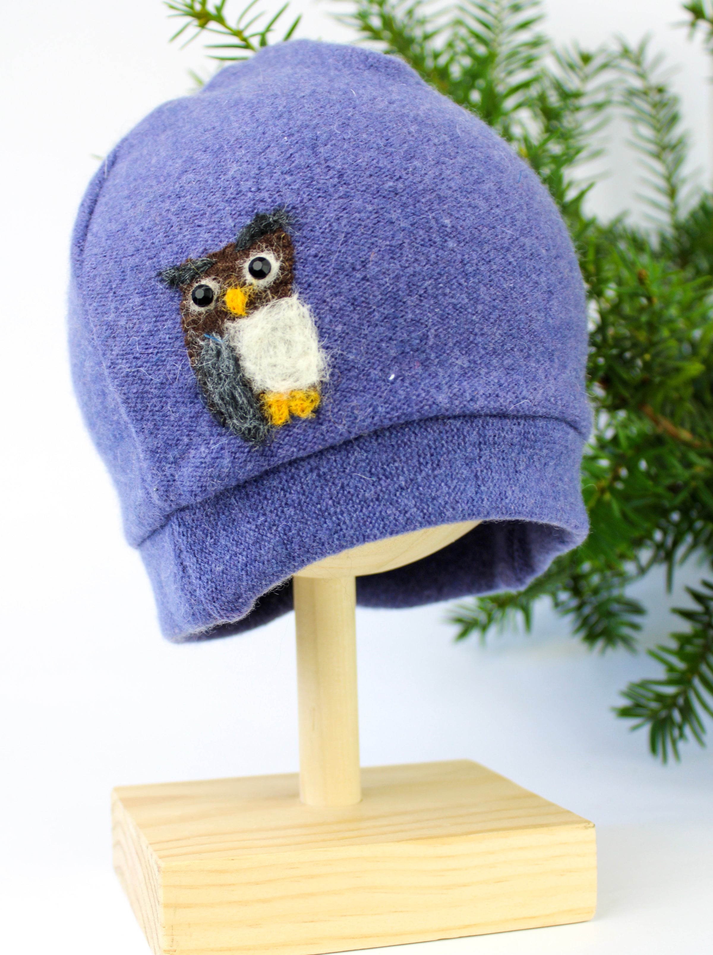 Owl Cashmere Hat - Toddler - BIG FRENCHIES
