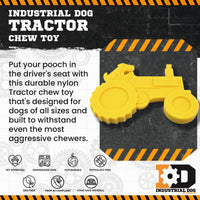 Tractor Nylon Dog Toy for Aggressive Chewers | USA Made | SodaPup - BIG FRENCHIES