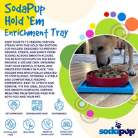 Hold 'em Suction Cup Holder for Dog Bowls & Lick Mats | USA Made - BIG FRENCHIES