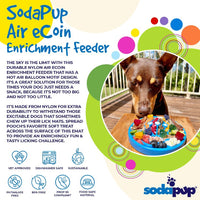 Air Nylon eCoin Lick Mat for Dogs - Durable Enrichment Toy | SodaPup - BIG FRENCHIES