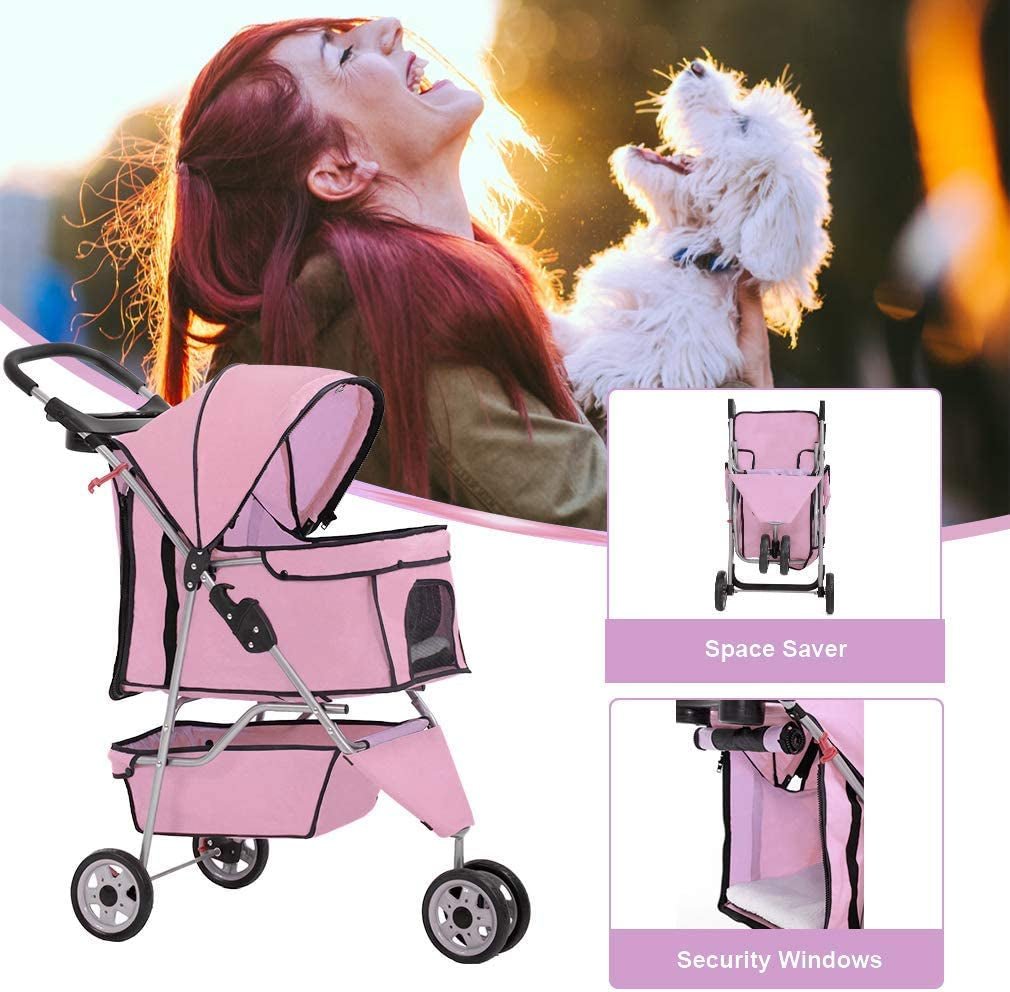 3 Wheels Pet Stroller - BIG FRENCHIES