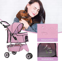 3 Wheels Pet Stroller - BIG FRENCHIES