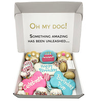 Happy Birthday Dog Treats Gift Box - BIG FRENCHIES
