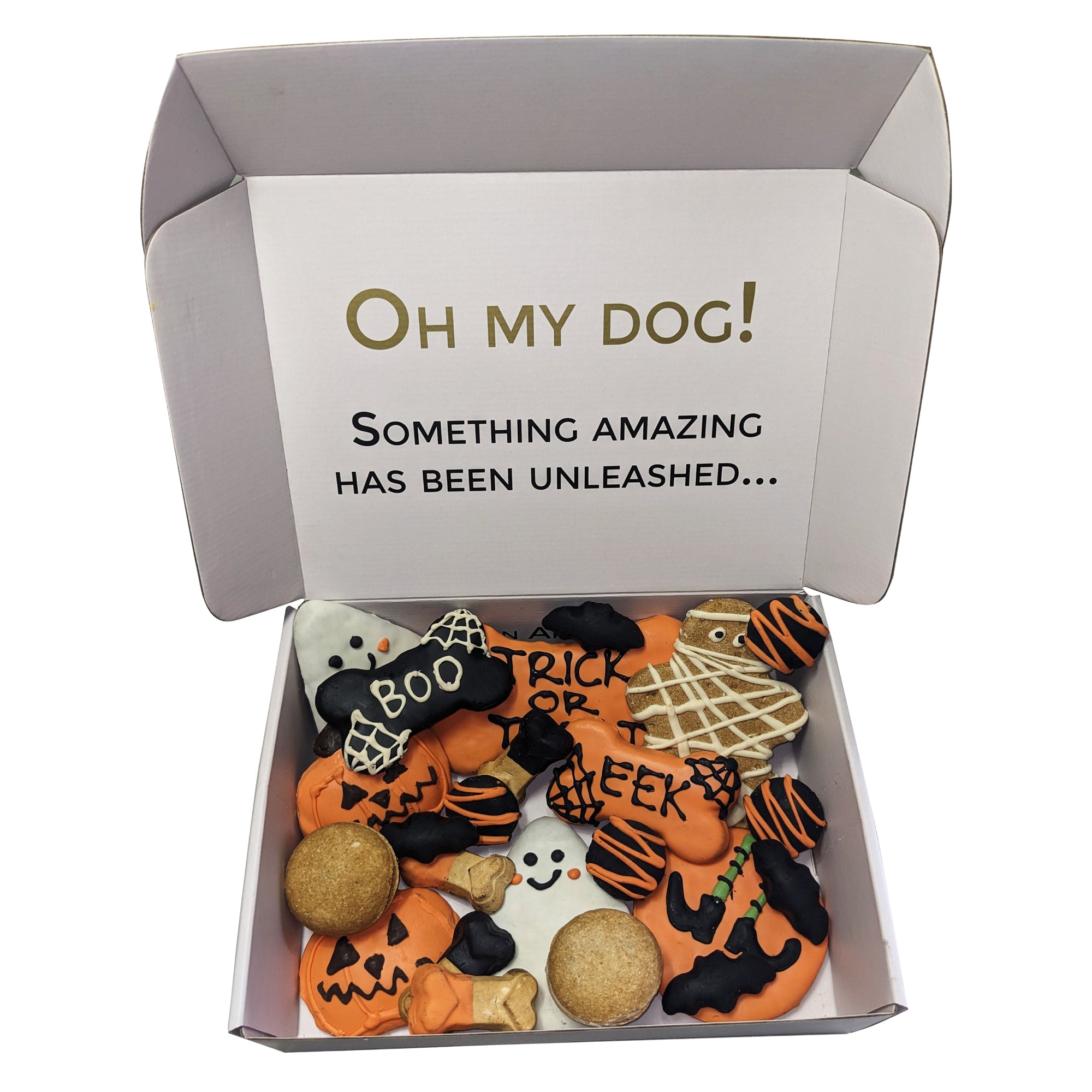 Halloween Themed Dog Treats Gift Box - BIG FRENCHIES