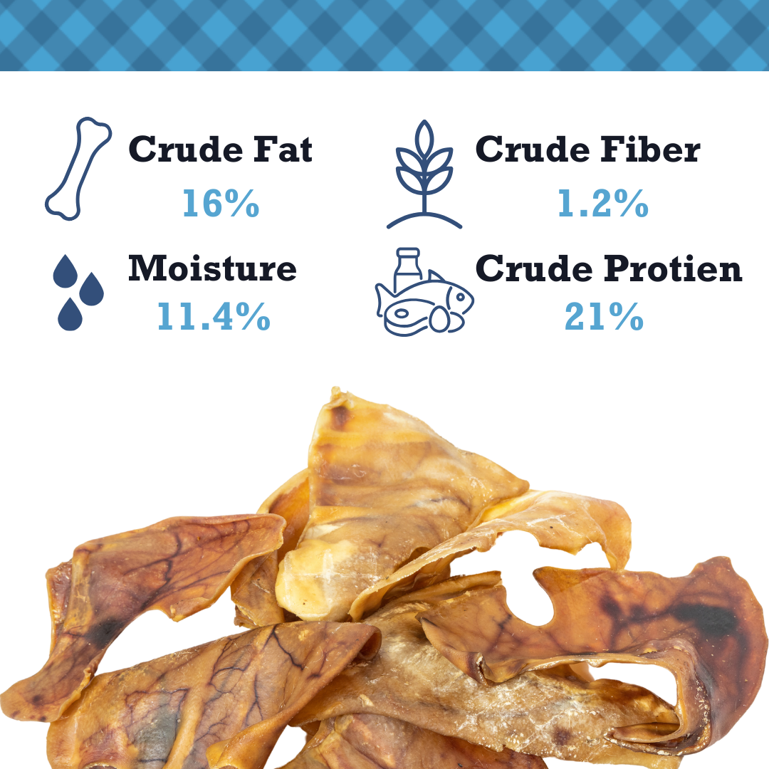 Country Living Whole Pig Ears Dog Treats – 100% Natural, Premium Pork Chews for Dental Care – (15-Pack) - BIG FRENCHIES