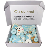Winter Themed Dog Treats Gift Box - BIG FRENCHIES
