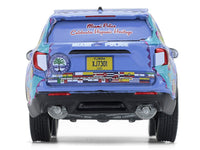 2022 Ford Police Interceptor Utility "Miami Police Department Hispanic Heritage Month" Blue with Graphics "Hobby Exclusive" Series 1/64 Diecast Model Car by Greenlight