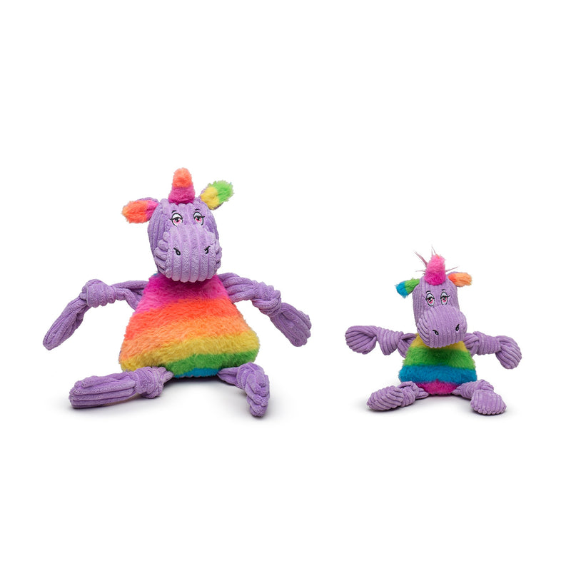 Rainbow Unicorn Knottie® Plush Dog Toy - BIG FRENCHIES