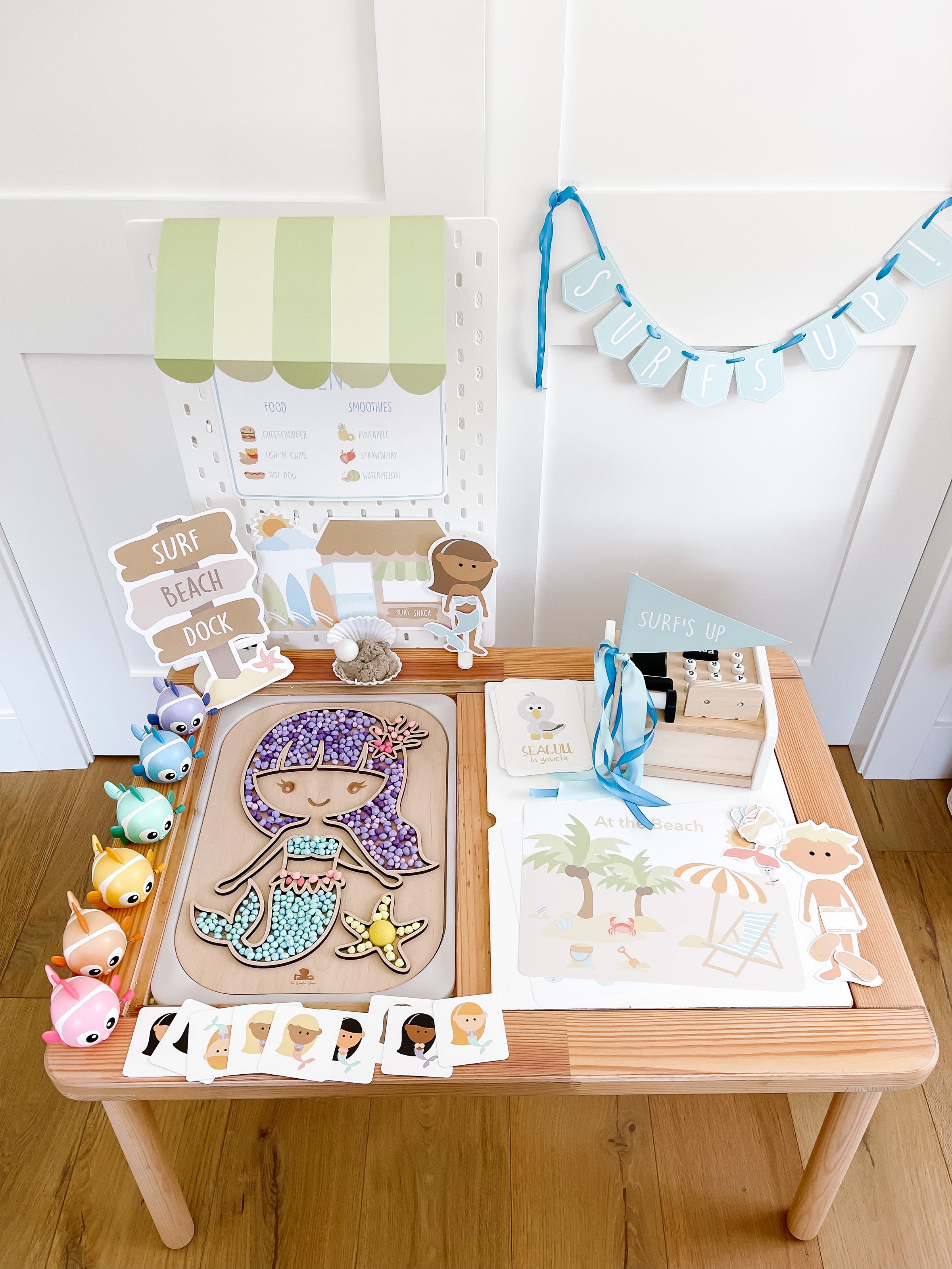 Surf Shack Printable Dramatic Play