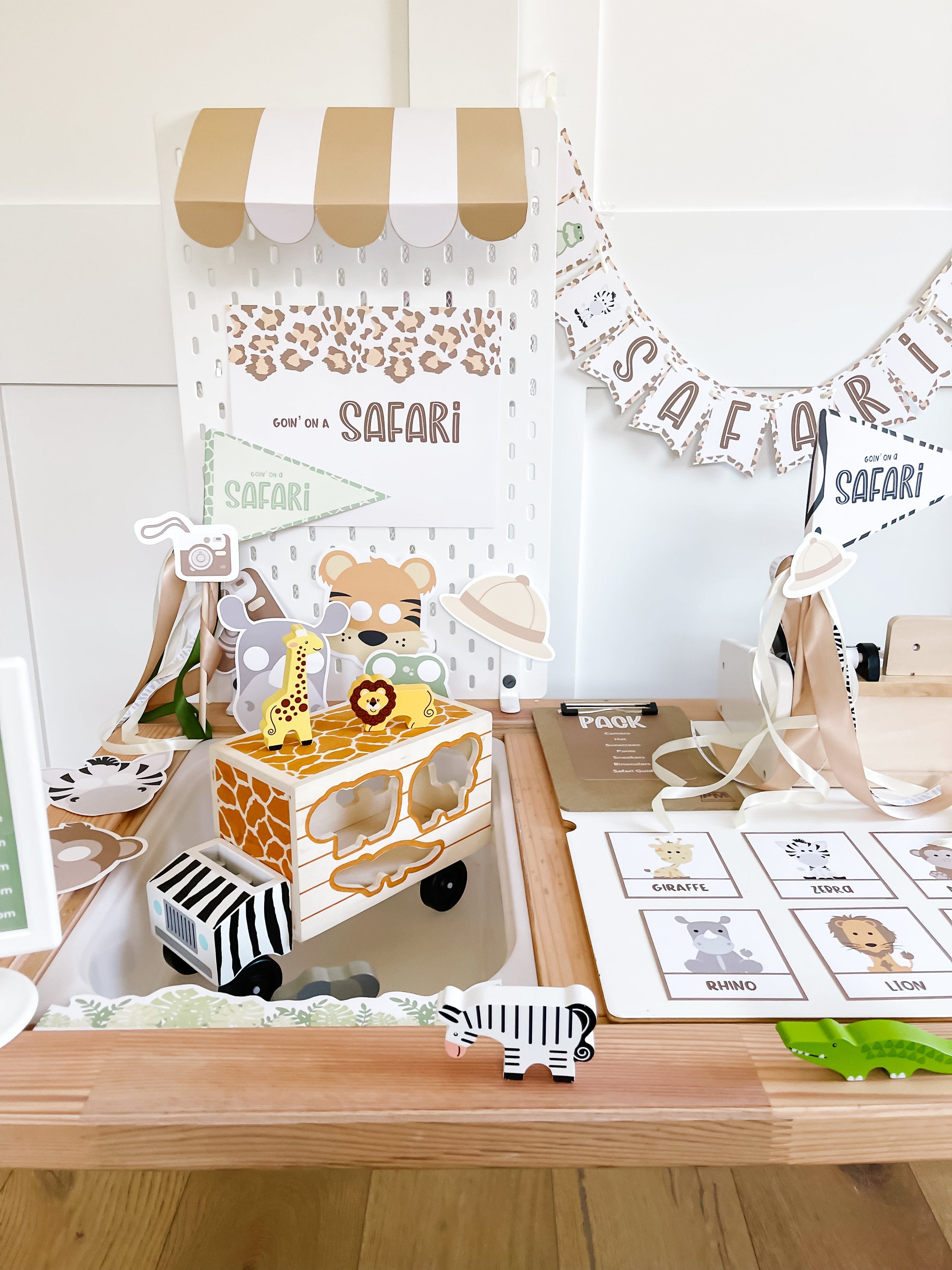 Safari Adventure Dramatic Play Kit