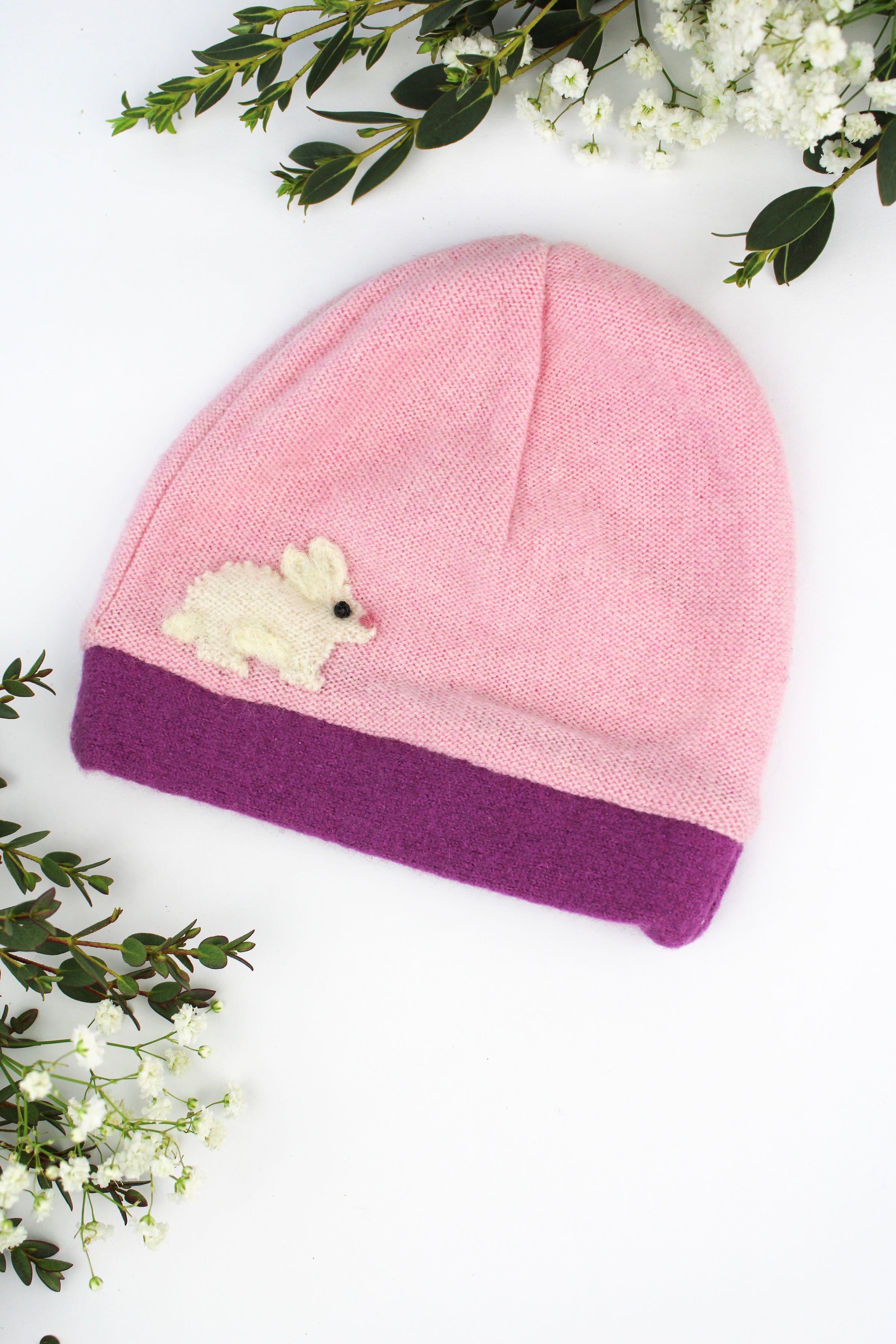 Bunny Cashmere Hat - Baby - BIG FRENCHIES
