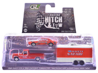 "Racing Hitch & Tow" Series #6 Set of 3 pieces 1/64 Diecast Model Cars by Greenlight