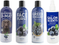 Blueberry Cat & Dog Grooming Bundle Shampoo Conditioner Spray Set