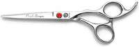 Purple Dragon 8 inch Sharp Edge Hair Cutting Shears with Bag – Essentials for Dogs - 6.0 inch - image 3
