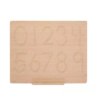 Reversible Number Wooden Tracing Board - BIG FRENCHIES