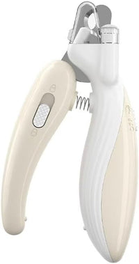 Cat Nail Clippers, Whale Shape Precision Trimming Tool, Ergonomic Non-Slip Handle, Safety Guard, Compact & Easy to Clean (Coffee)