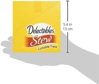 Hartz Delectables Stew Lickable Wet Cat Treats for Adult & Senior Cats, Tuna & Shrimp, 12 Count, 1.4 Ounce (Pack of 12)