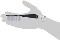 Resco Professional Anti-Static Dog, Cat, Pet Comb for Grooming, Medium Tooth Spacing, 1-Inch Pins