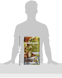 Solid Gold Sensitive Stomach Dry Cat Food - Grain Free & Gluten Free Sensitive Stomach Cat Food for Indoor Adult & Senior Cats - Dry Kibble for Cats w/Quail, Pumpkin & Probiotics for Gut Health - 6lb