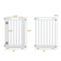 16-Panel Dog Playpen 31.5" Height Indoor Outdoor Pet Gate