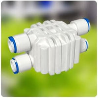 Aquatic Life RO Buddie 3-Stage Hydroponic Reverse Osmosis Water Filter System RO Filtration Unit, 75 GPD