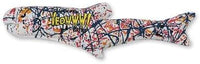 Yeowww! Catnip Pollock Fish 4 Pack | Pure Leaf & Flowertop | Cat and Kitten Toy