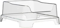 1 Transparent Cat Litter Splash Shield Plus (5-Pack) Disposable Litter Boxes. Small, Quick and Easy Disposal. Shallow for Small Pets, Senior Cats, Kittens
